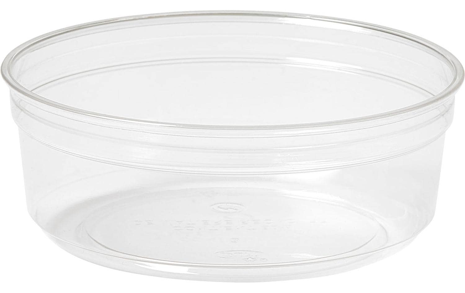 Duni Deli-Schale Crystal 250ml 35Stück, rPET 116x116x44mm Transparent
