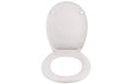 spirella WC-Sitz Neela, Weiss matt Duroplast, mit Absenkautomatik