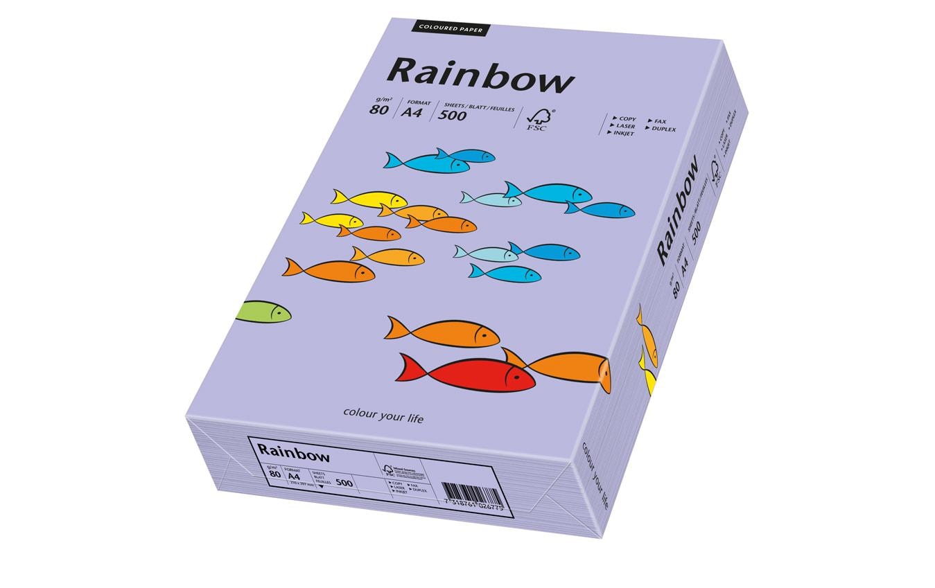 Rainbow Kopierpapier 80 g/m², 500 Stk A4, violett