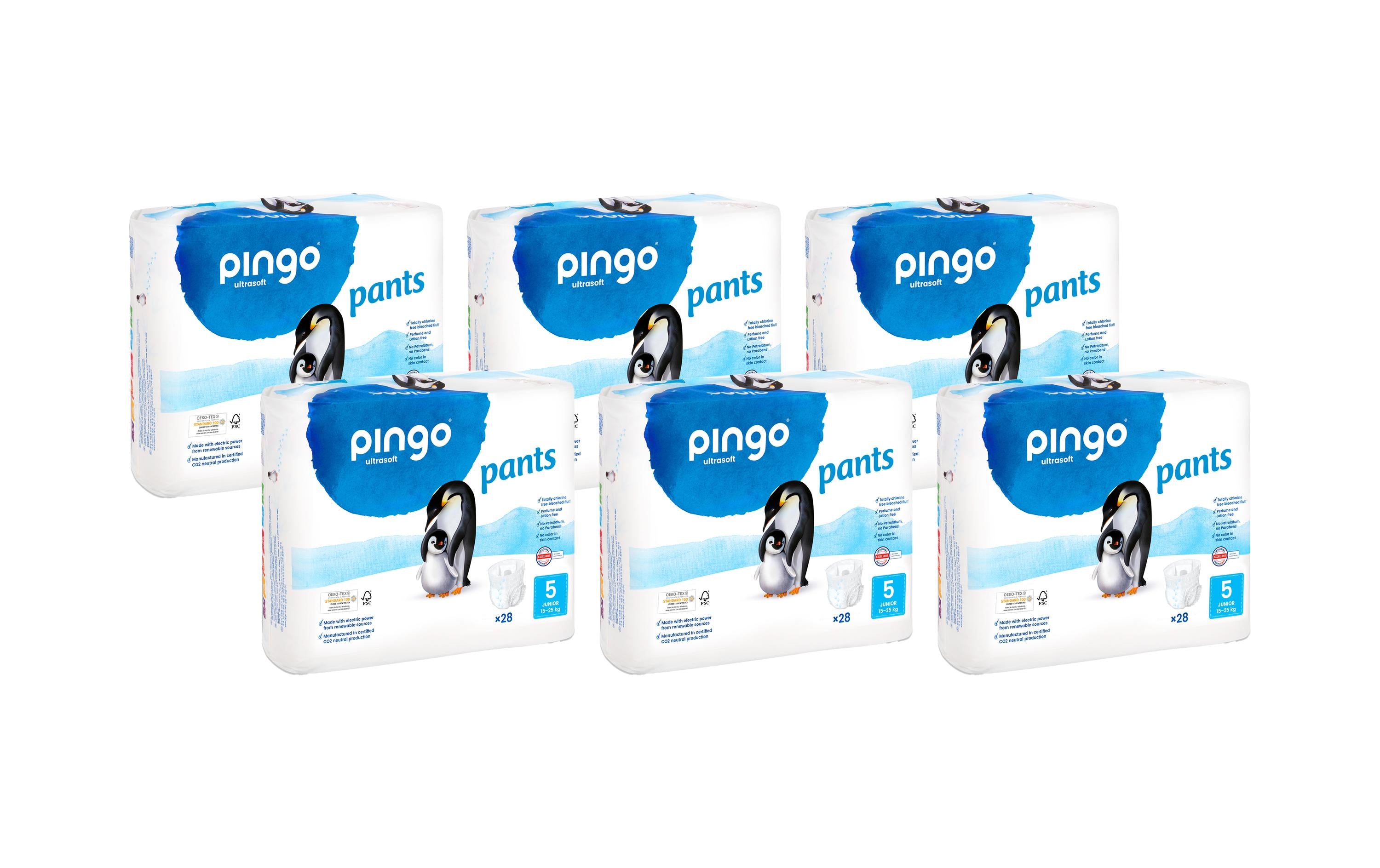Pingo Pants Öko Monatsbox Grösse 5 / 168 Windeln
