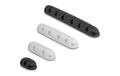 Delock Kabelhalter selbstklebend Kombi Set 4 Stück, Schwarz/Weiss