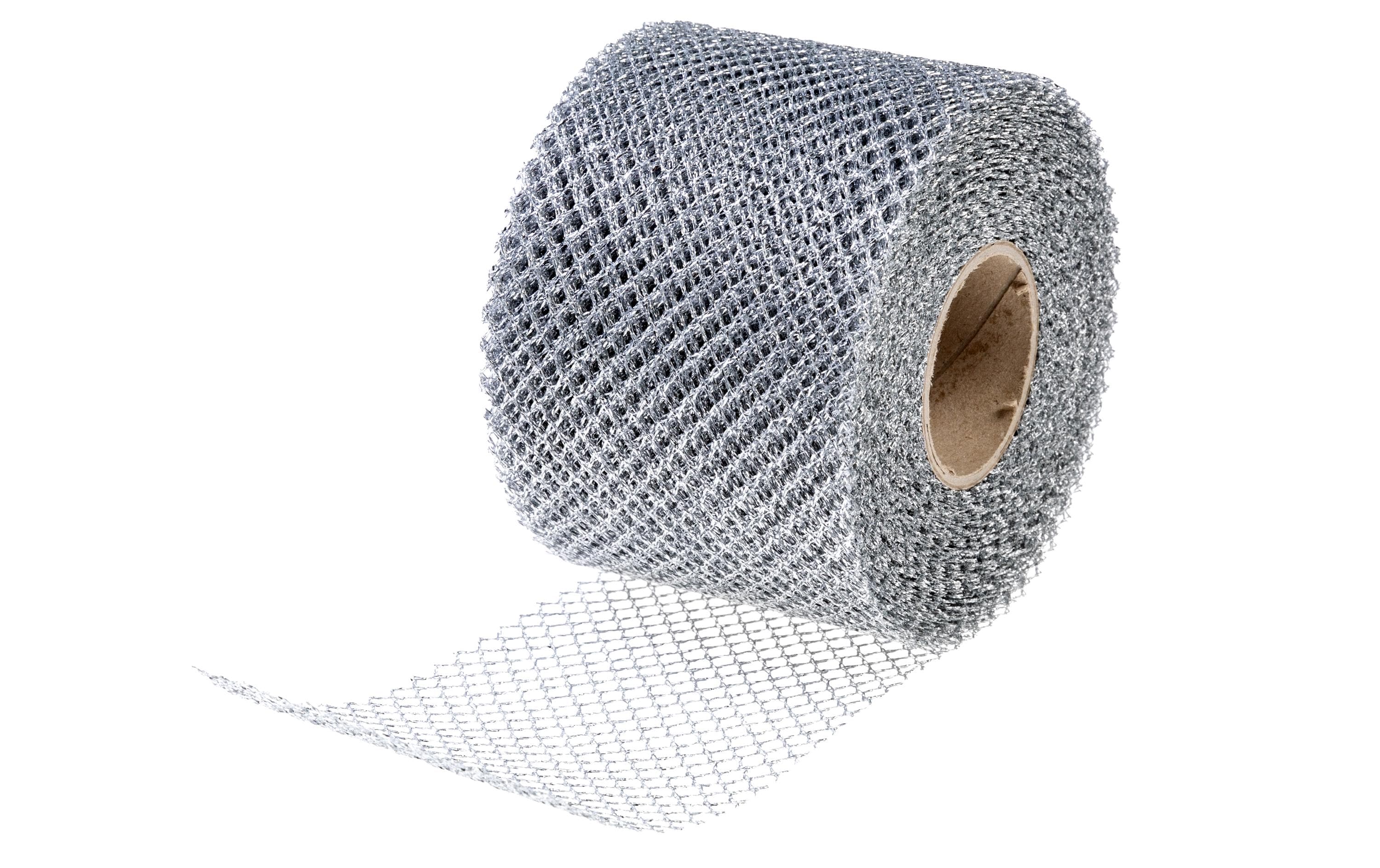 Pattberg Geschenkband Siena Grösse: 7.2 cm x 20 m, Farbe silber