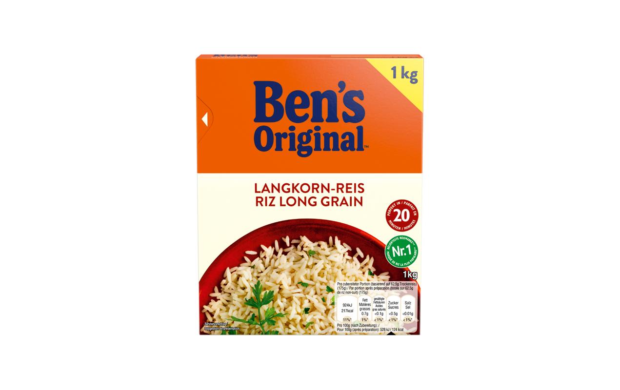 Bens Original Langkornreis 20 minutes 1 kg