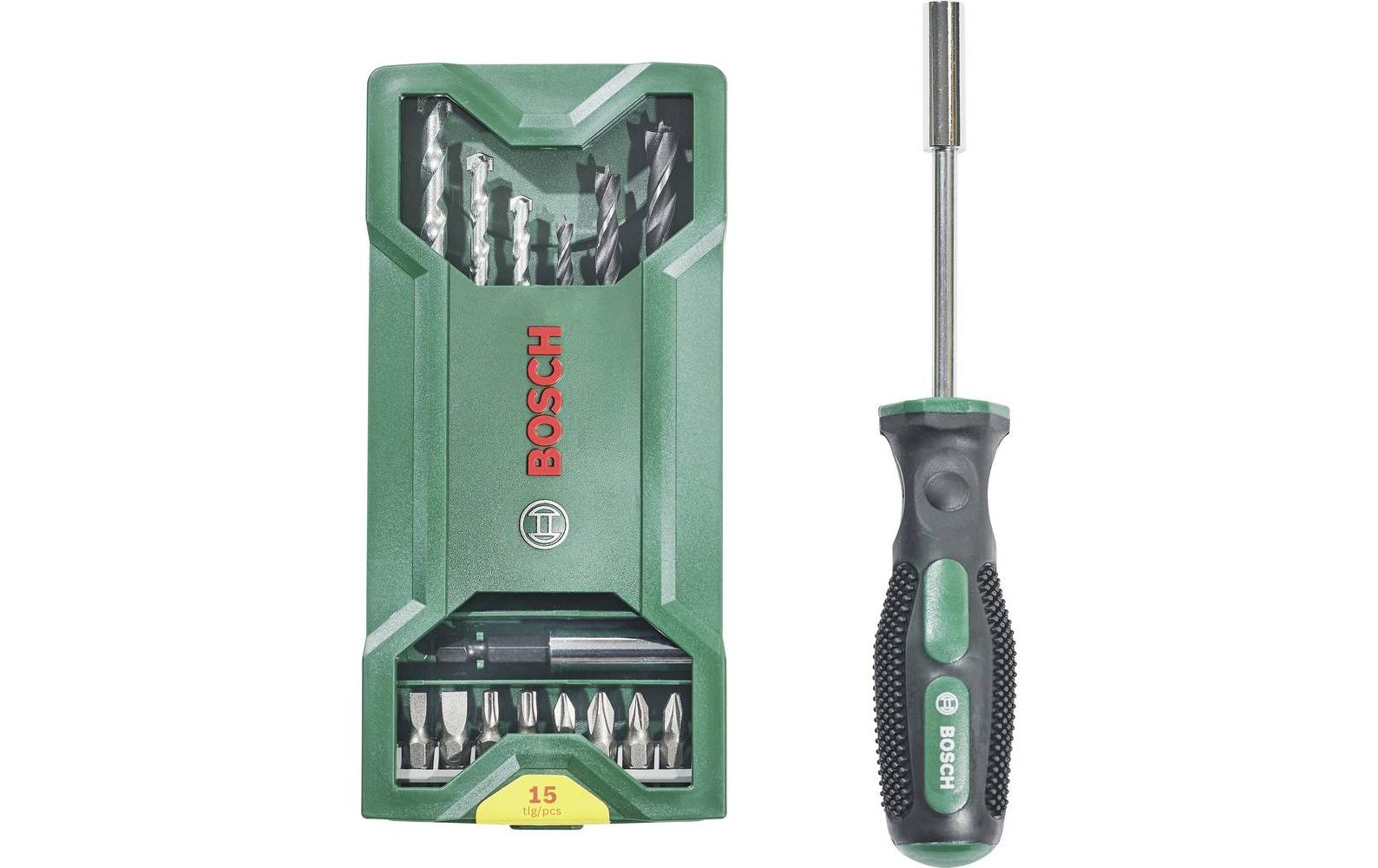 BOSCH Zubehör Promobohrerset 15+1 Mini X-Line