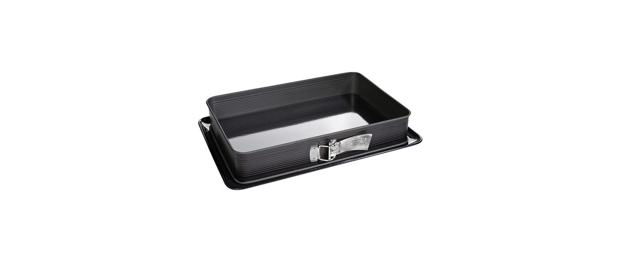 Zenker Rechteckspringform mit Auslaufschutz 420x290x70mm