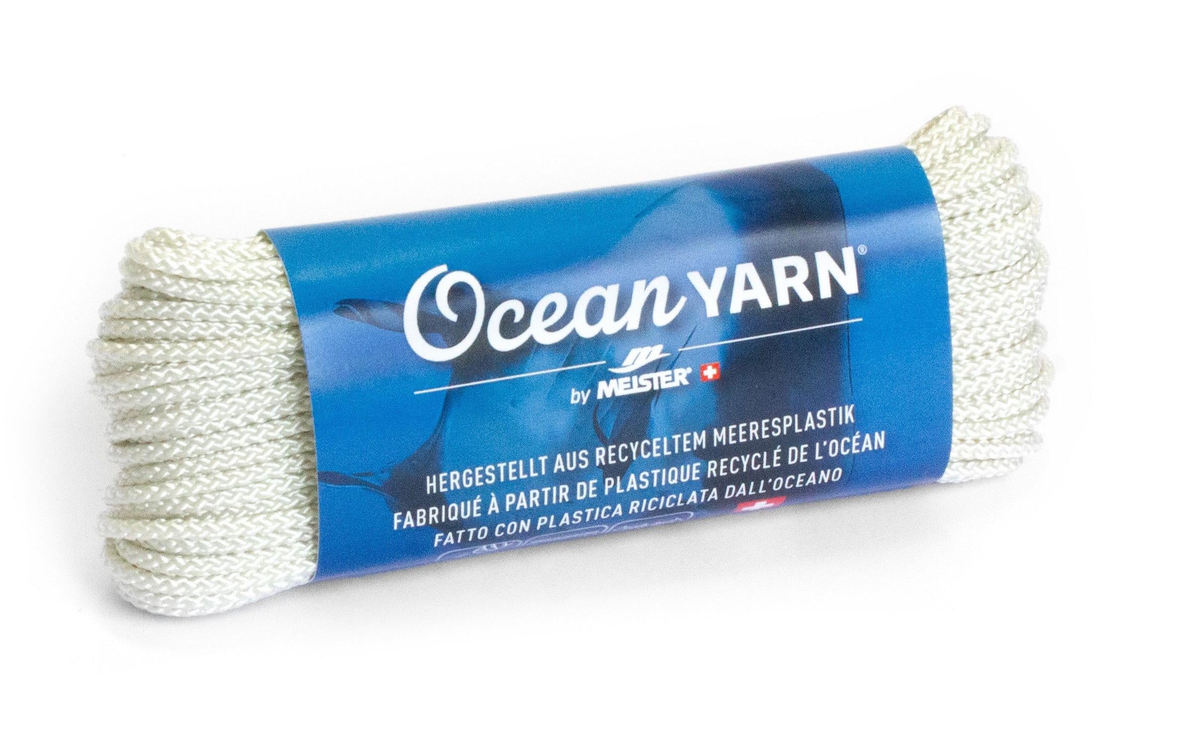 OceanYarn-Seilbund Kordel 2mm/20m weiss Bund à 20m