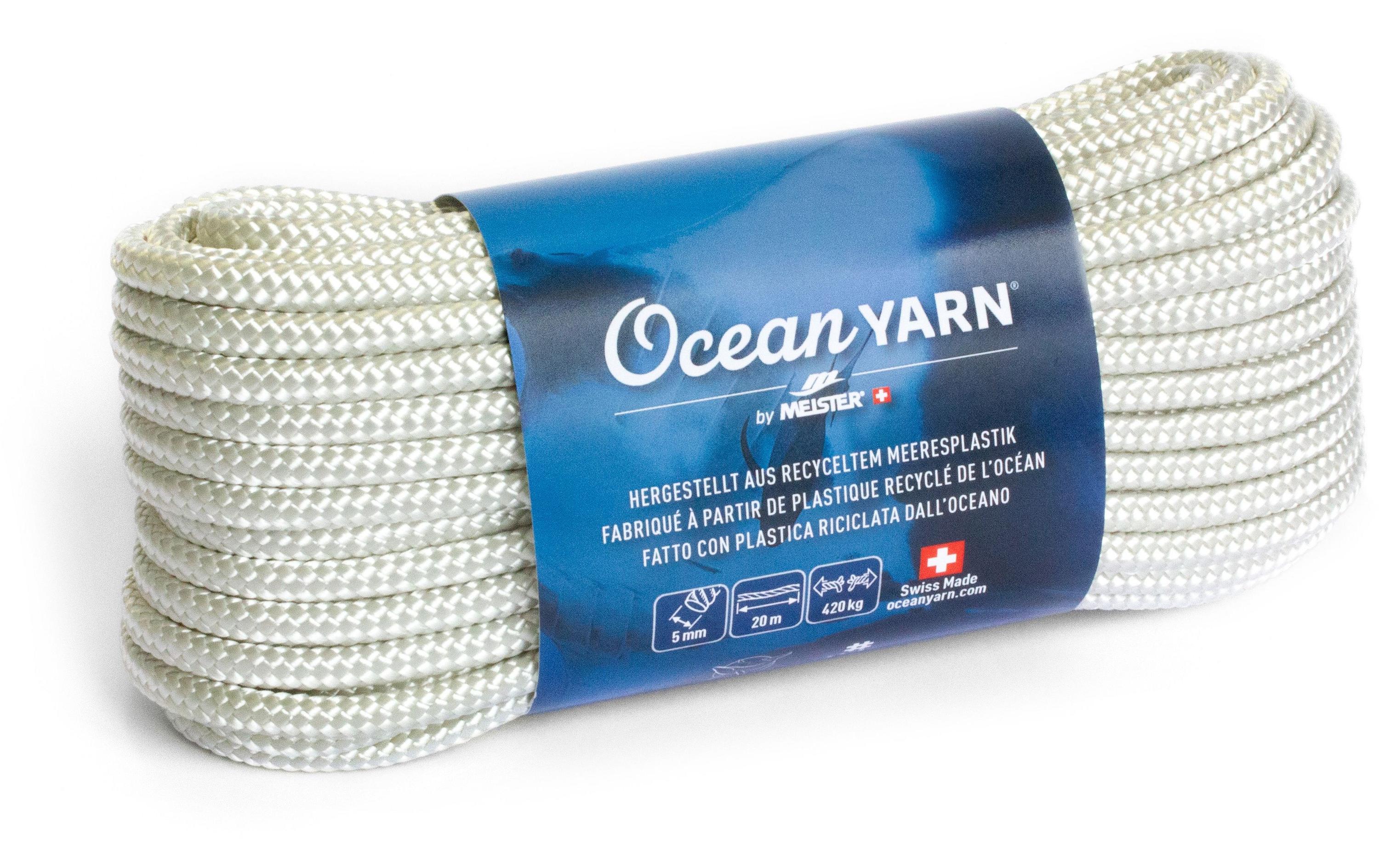 OceanYarn-Seilbund 5mm/20m weiss Bund à 20m