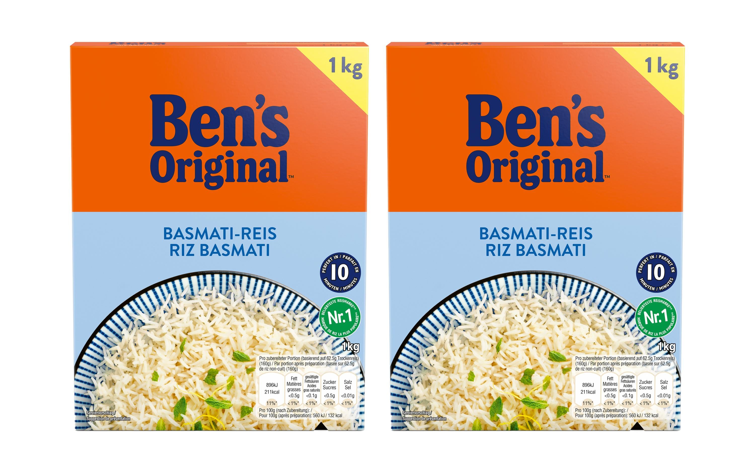Bens Original Basmati lose 2x 1kg