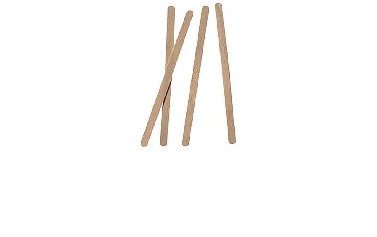 Papstar Rührstäbchen Holz pure 11cm Packung à 1000 Stück