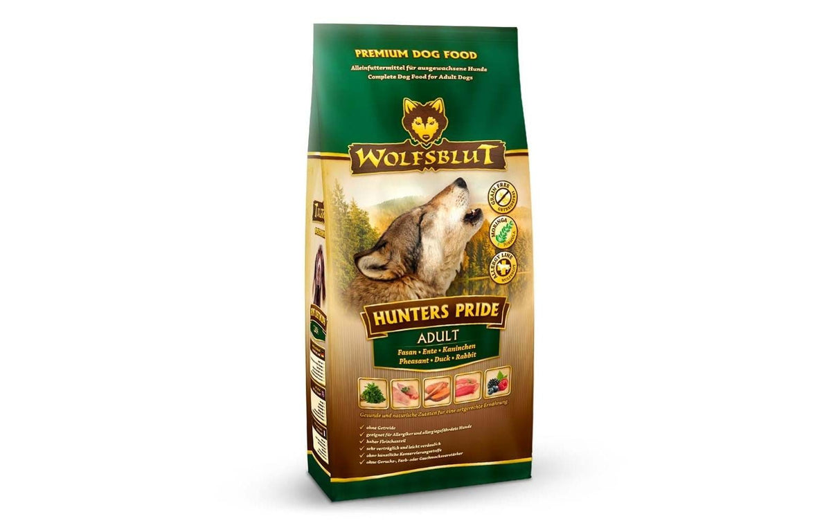 Wolfsblut Dog Hunters Pride Adult Fasan, Ente & Kanin, 12.5kg