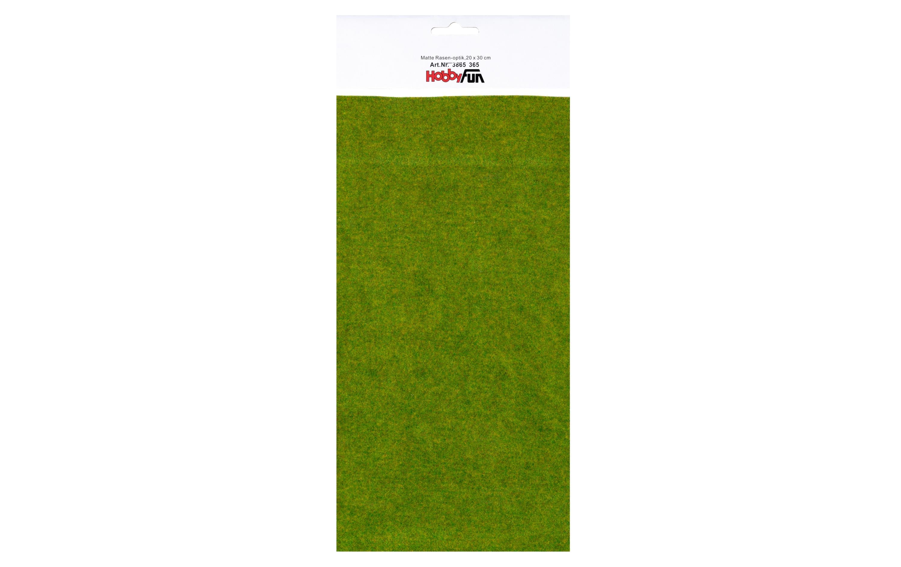 Hobbyfun Matte Rasen-Optik 20 x 30 cm