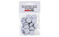 Hobbyfun Klett-Verschluss 20 mm rund schwarz, 20 Stück
