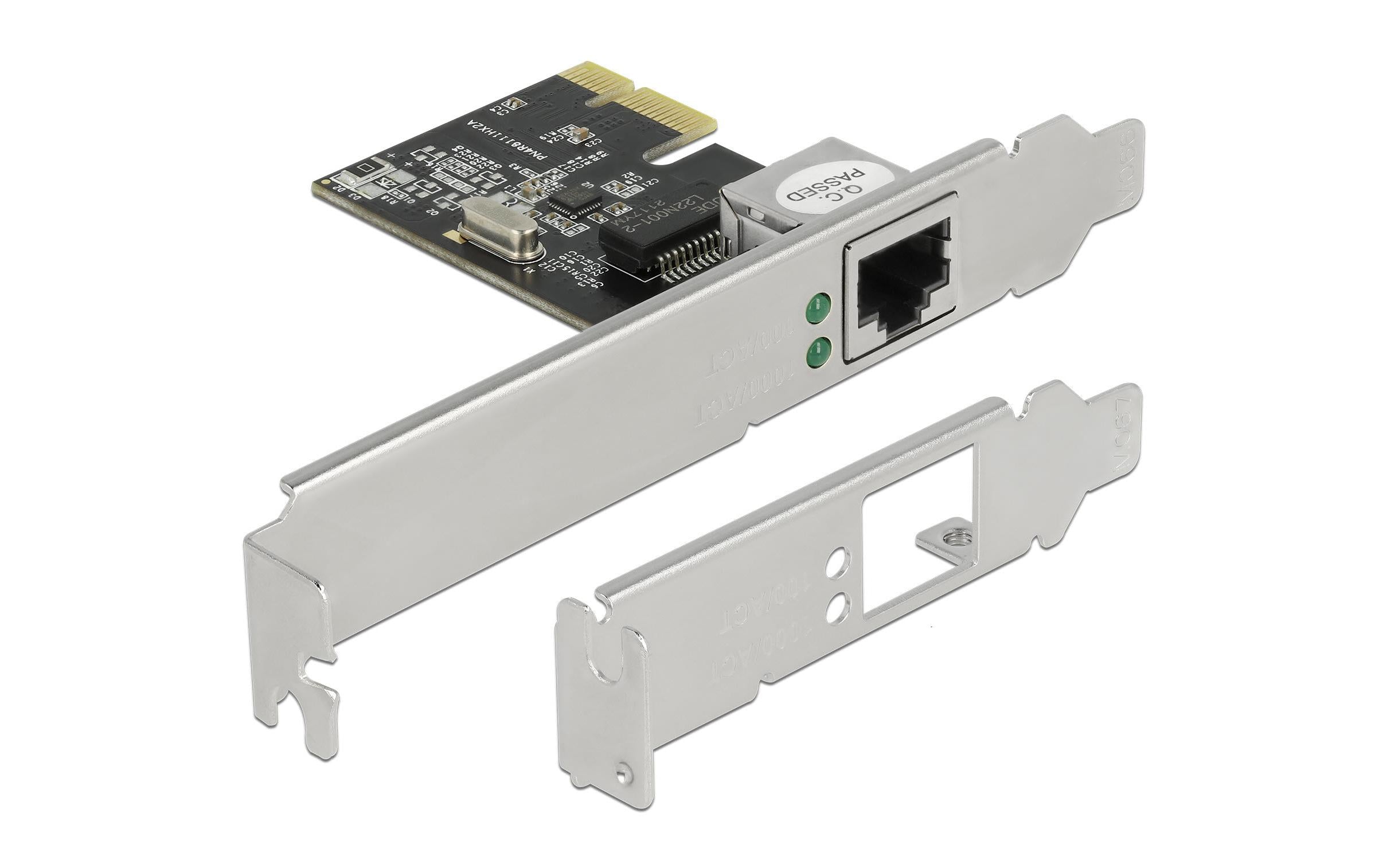 Delock PCI-Express x1 Karte 1xRJ45 Gigabit LAN, RTL8111