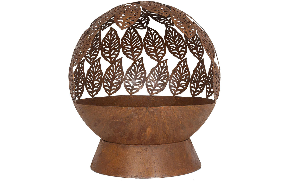 La Hacienda Feuerstelle Leaves H62xdia50cm steel