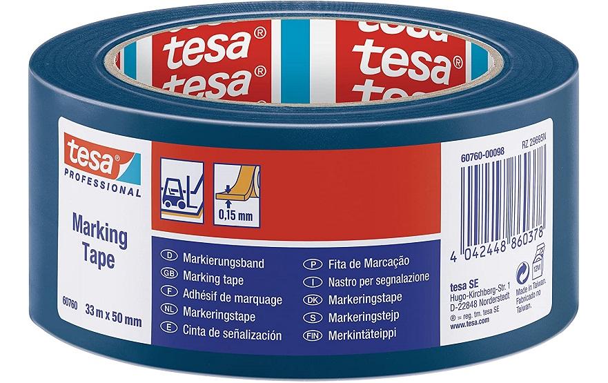 tesa Markierungsband 33m:50mm blau
