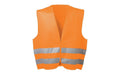 WicaTex Warnweste Klasse 2 orange, EN ISO 20471, EN ISO 13688
