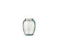 Bitz Vase Kusintha Green 13cm 1 Stück, 9.5x9.5x13cm, recycled glass
