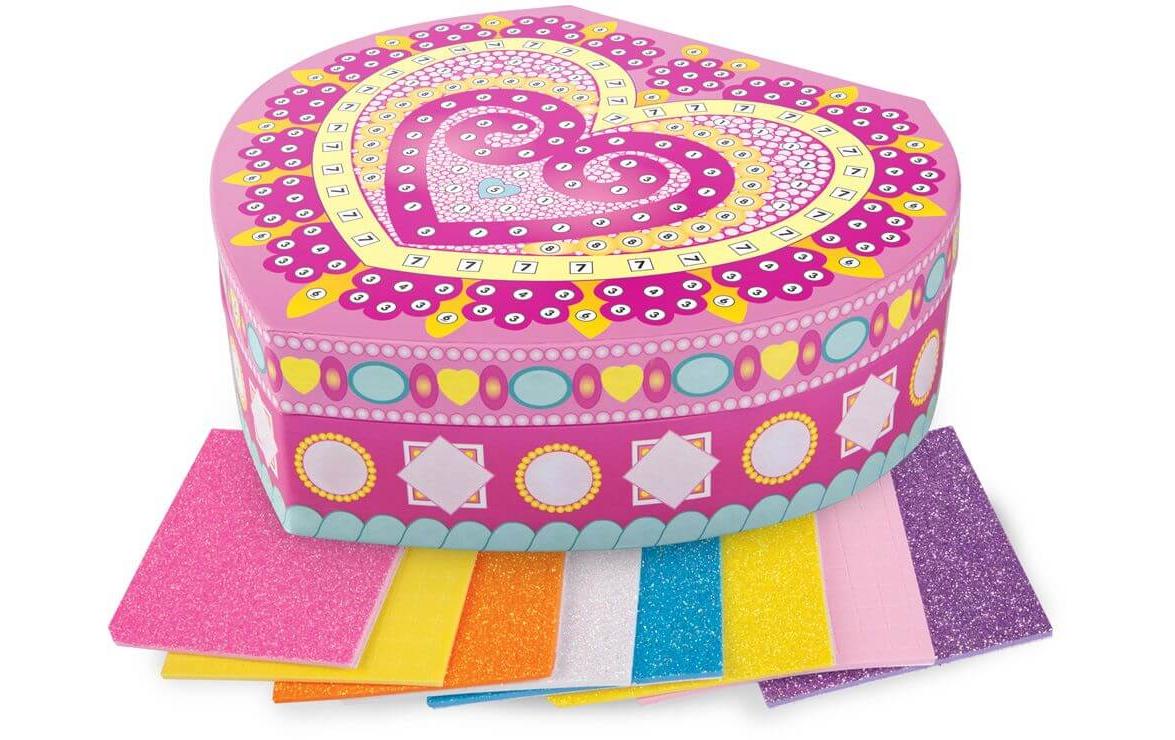 Sticky Mosaics: Heart Box Alter: ab 5 Jahre