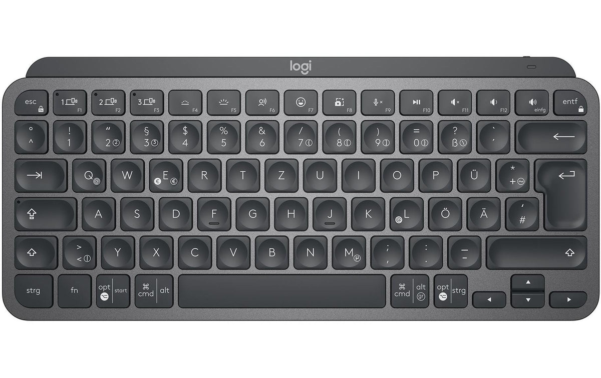 Logitech MX Keys Mini graphite DE Layout Deutsches Layout