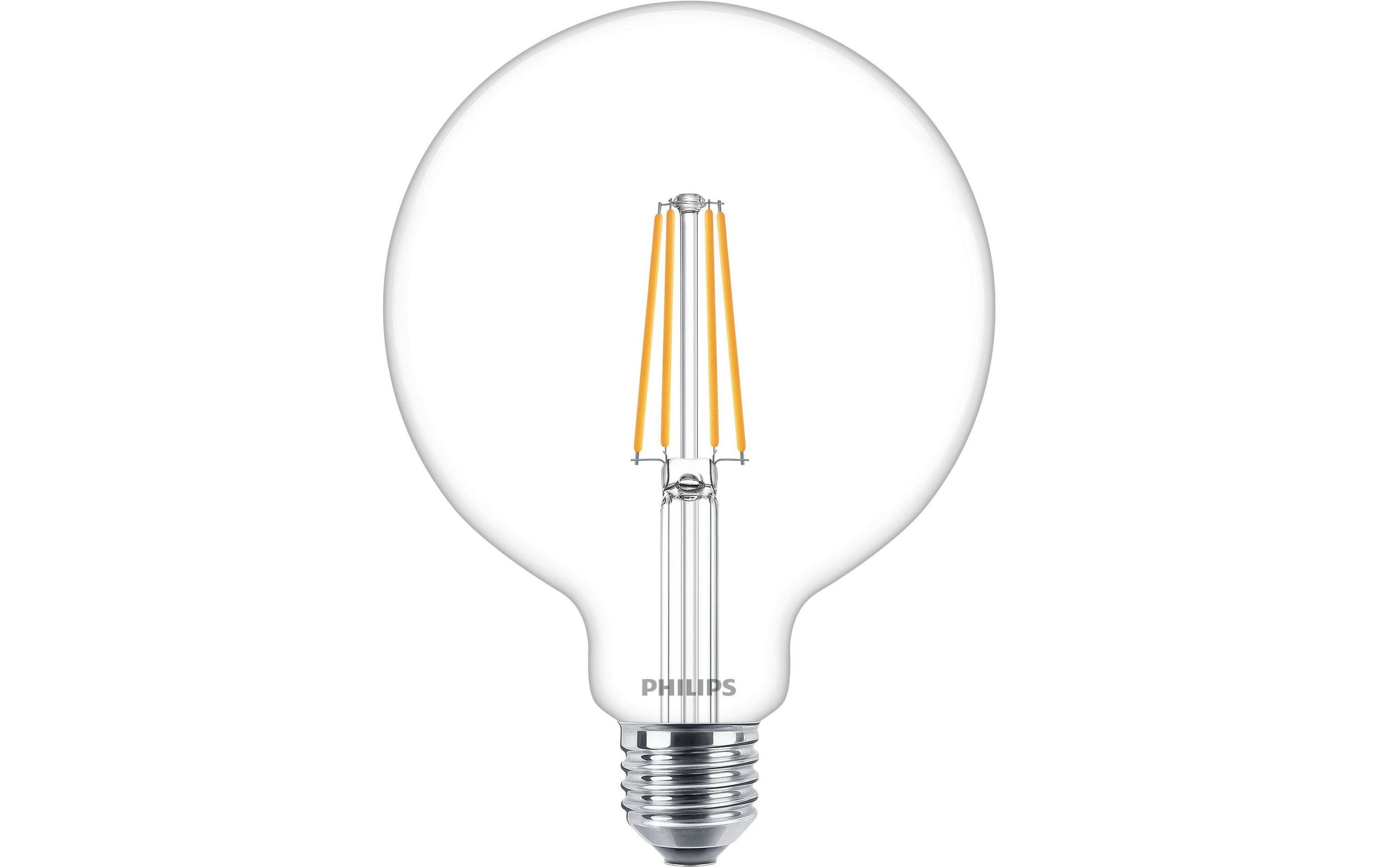 Philips MASTER VLE LEDBulb 5,9-60W E27 927 G120 klar Glas DIM IP44