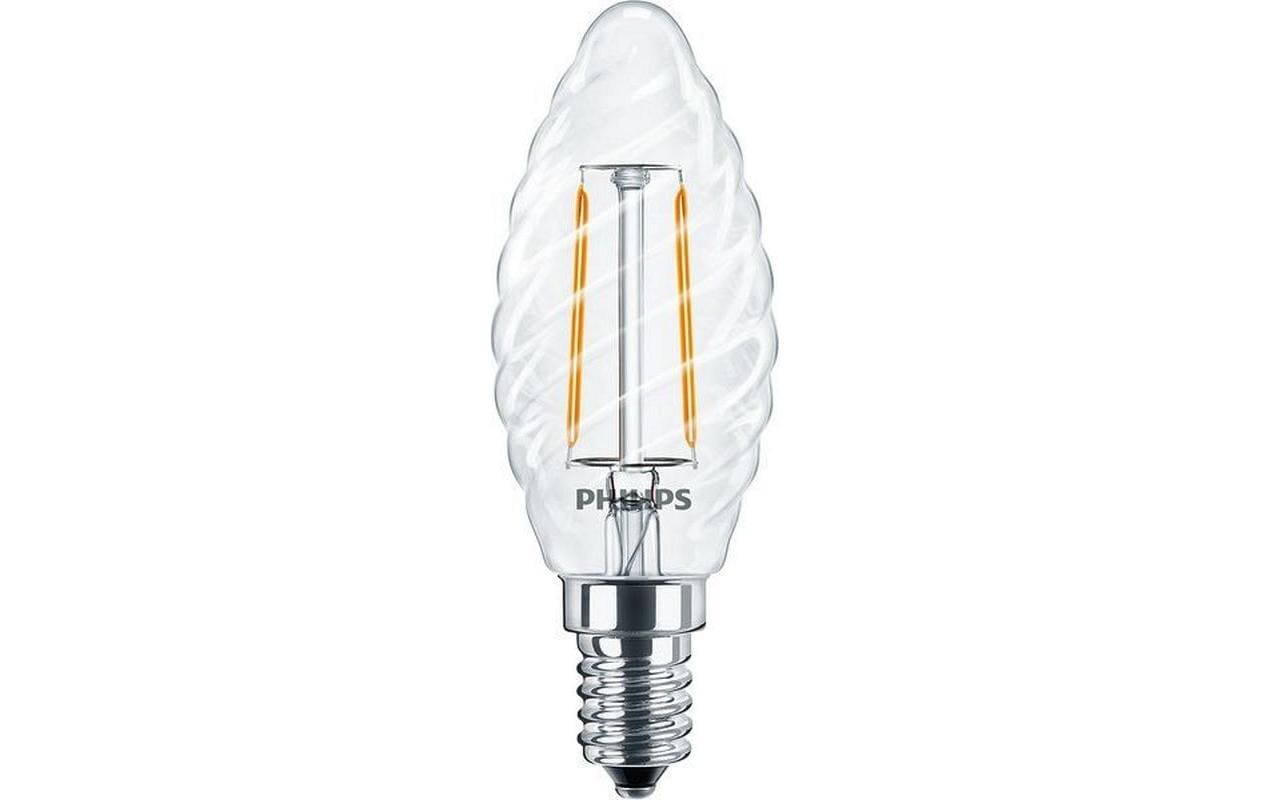 Philips CorePro LEDCandle 2-25W E14 827 ST35 klar Glas IP44