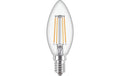 Philips CorePro LEDCandle 4,3-40W E14 827 B35 klar GlasIP44
