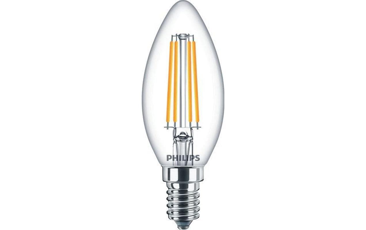 Philips CorePro LEDCandle 6,5-60W E14 827 B35 klar Glas IP44