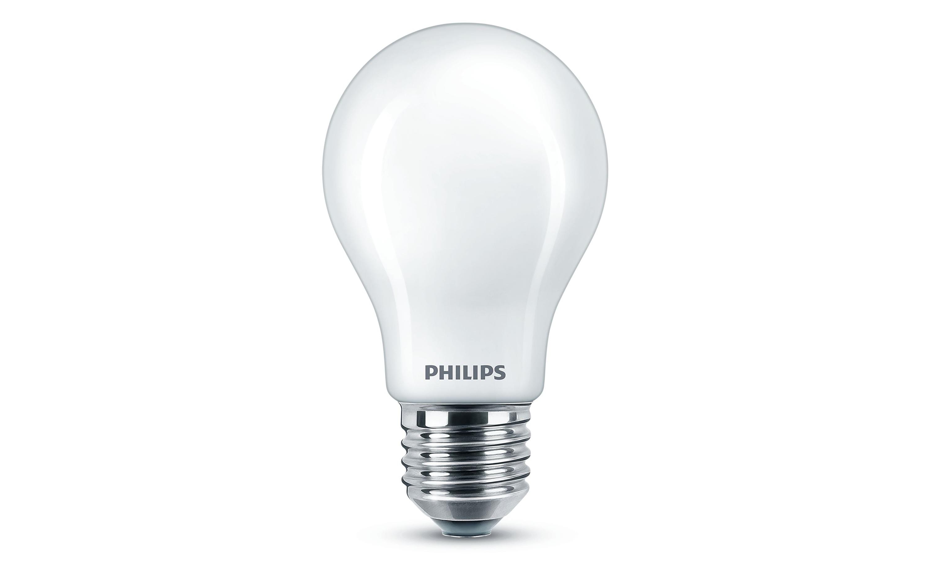 Philips LED Lampe 5W (40W) E27, A60, 470lm, 2200-2700K, matt