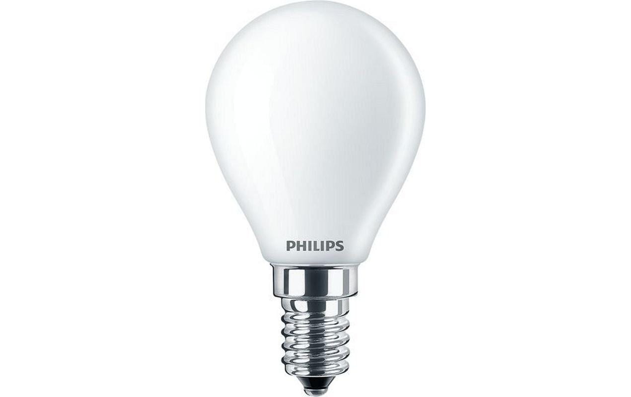 Philips CorePro lustre 6,5-60W P45 E14 matt Glas IP44