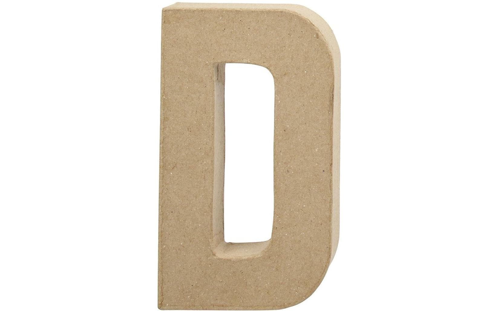 Creativ Company Pappbuchstabe 20.5 cm D