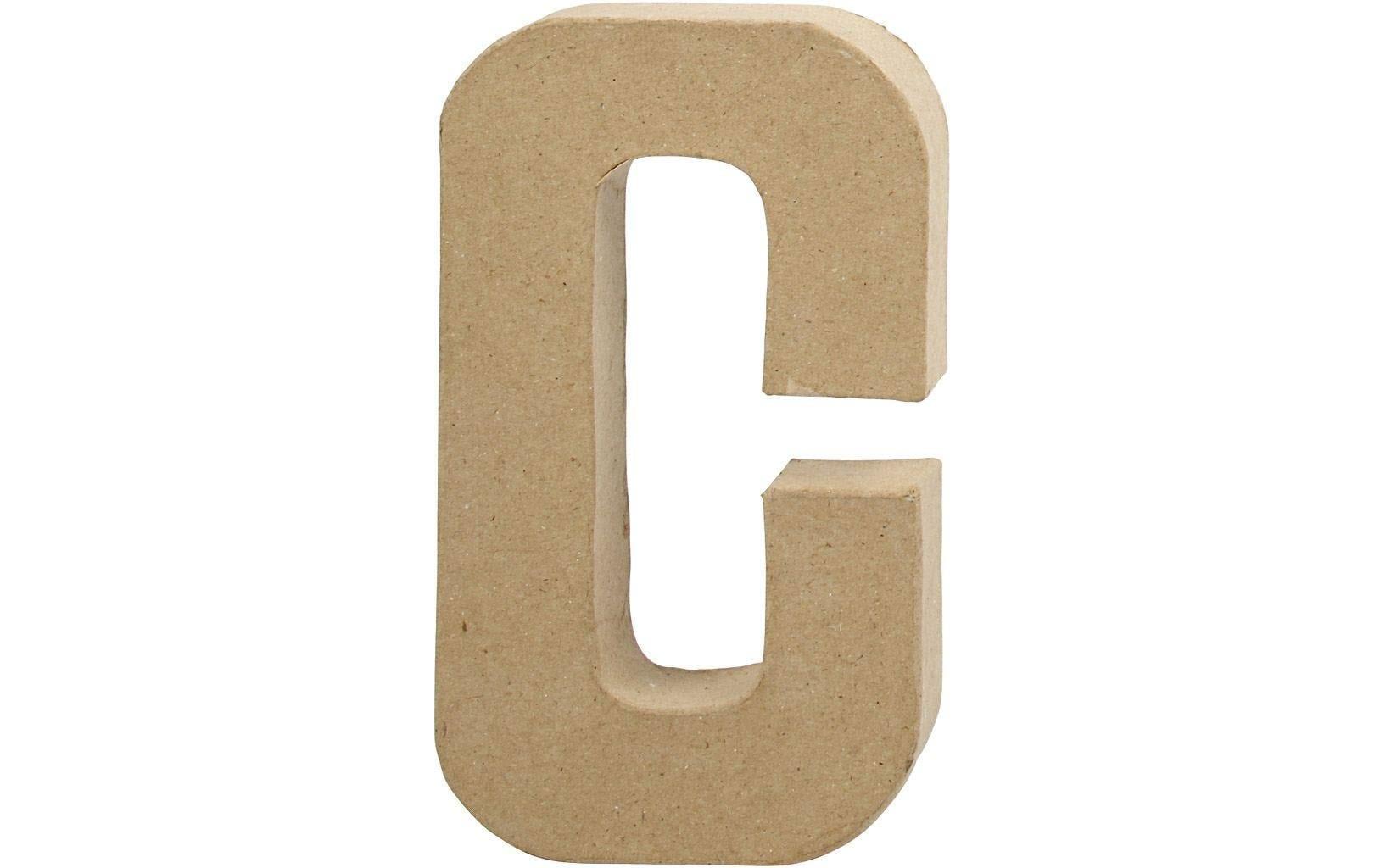 Creativ Company Pappbuchstabe 20.5 cm C