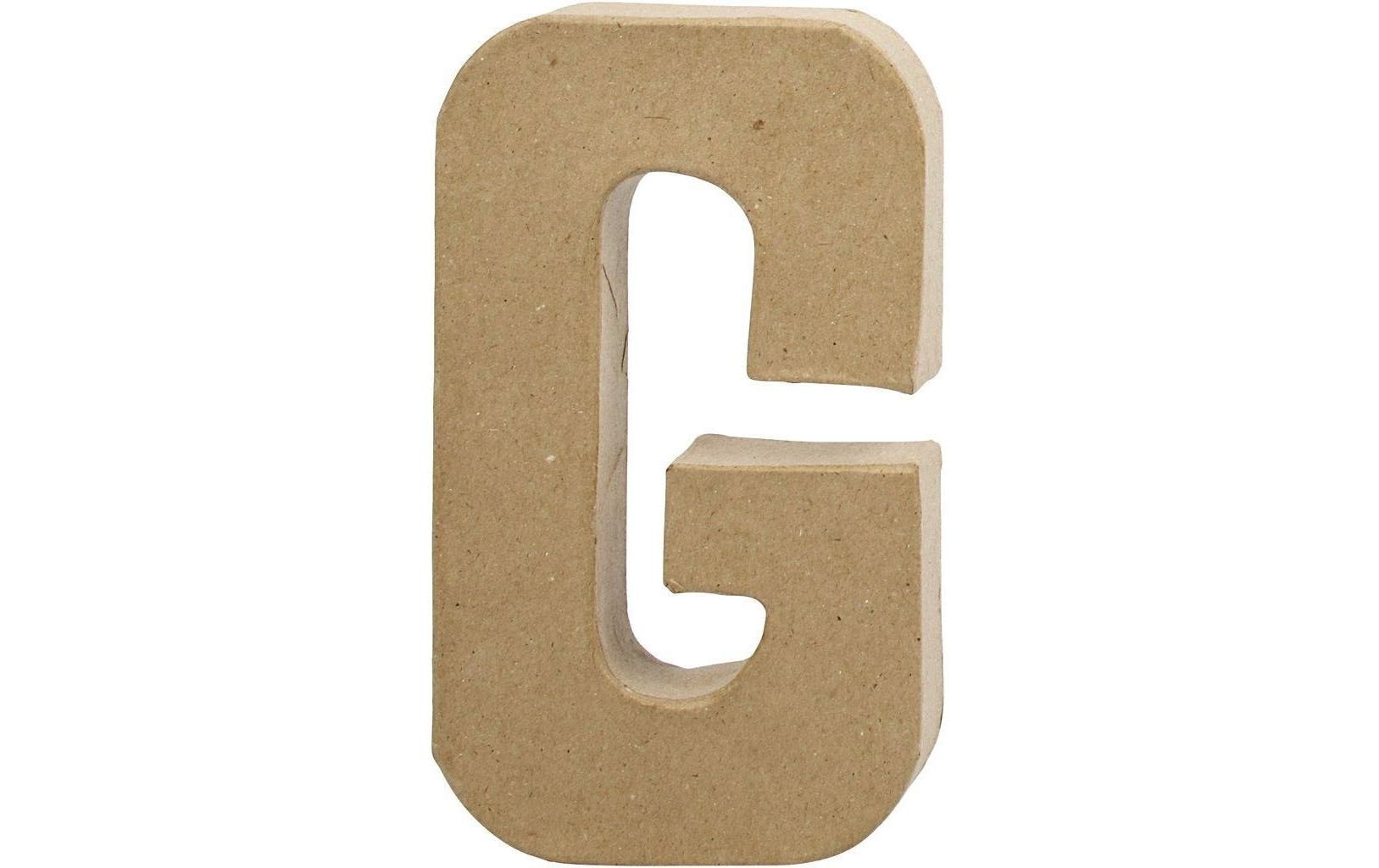 Creativ Company Pappbuchstabe 20.5 cm G