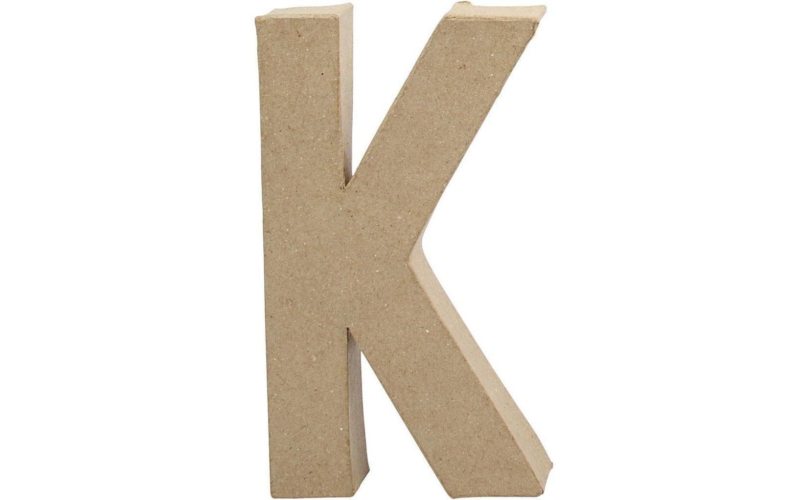 Creativ Company Pappbuchstabe 20.5 cm K