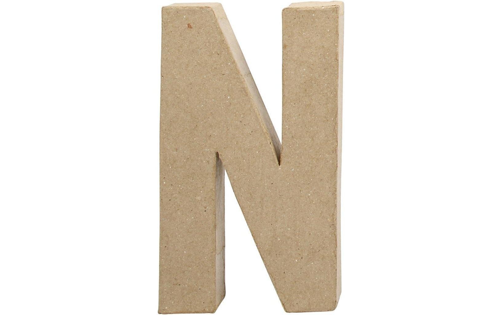 Creativ Company Pappbuchstabe 20.5 cm N