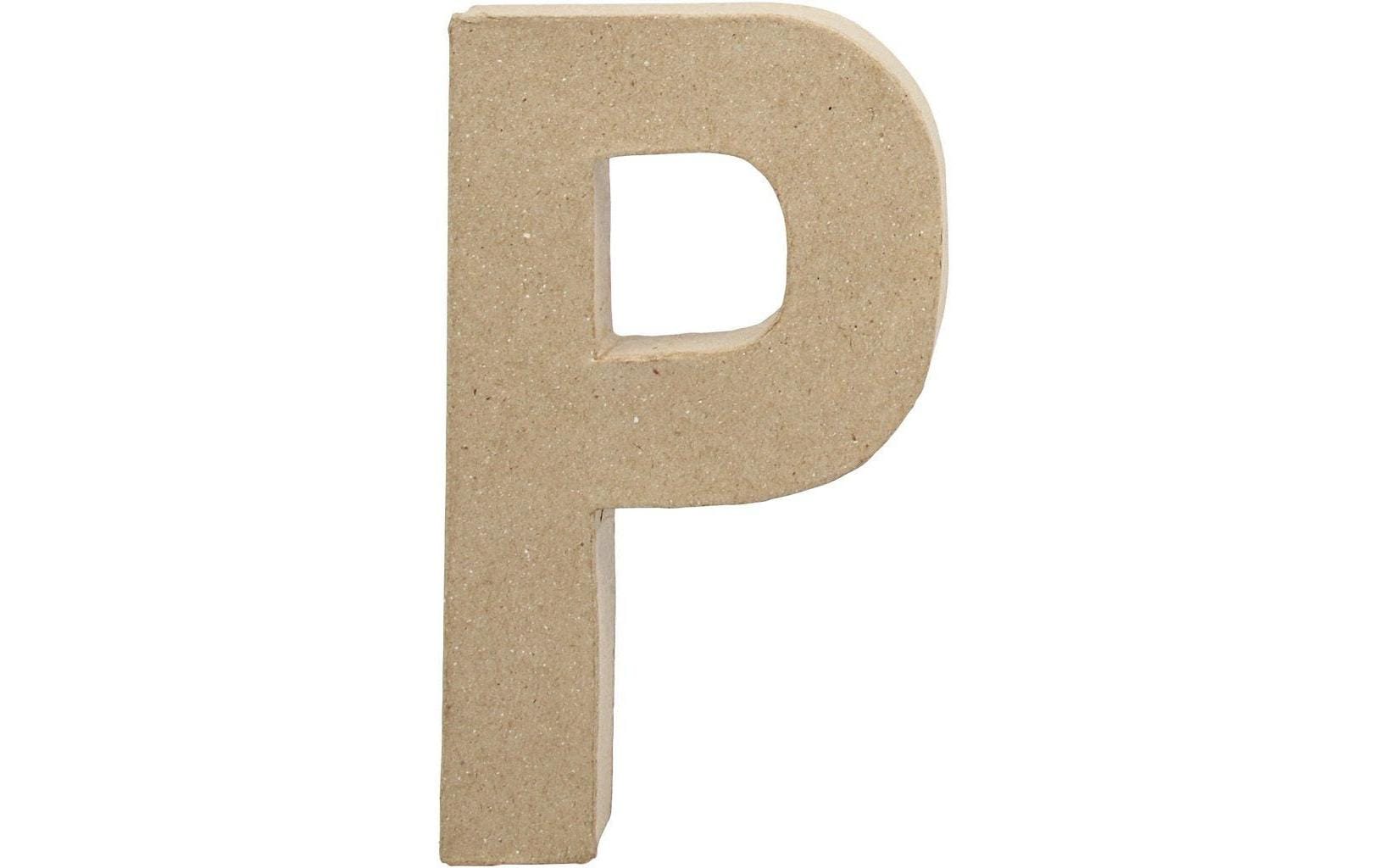 Creativ Company Pappbuchstabe 20.5 cm P