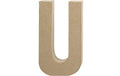 Creativ Company Pappbuchstabe 20.5 cm U