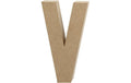 Creativ Company Pappbuchstabe 20.5 cm V