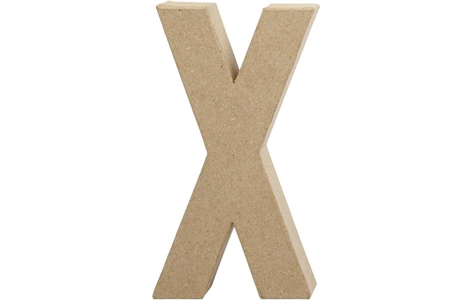 Creativ Company Pappbuchstabe 20.5 cm X