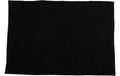 MSV Badteppich Chenille, Schwarz 40x60 cm, Hochfloor, Microfaser,30° waschen