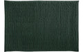 MSV Badteppich Chenille, Dunkelgrün 60x90 cm, Hochfloor, Microfaser,30° waschen