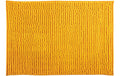 MSV Badteppich Chenille, Gelb (Safran) 60x90 cm, Hochfloor, Microfaser,30° waschen