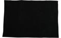 MSV Badteppich Chenille, Schwarz 60x90 cm, Hochfloor, Microfaser,30° waschen