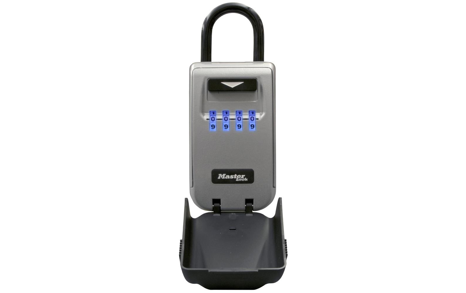 Masterlock Schlüsselsafe 5424EURD mit Bügel, stabiles Metallgehäuse
