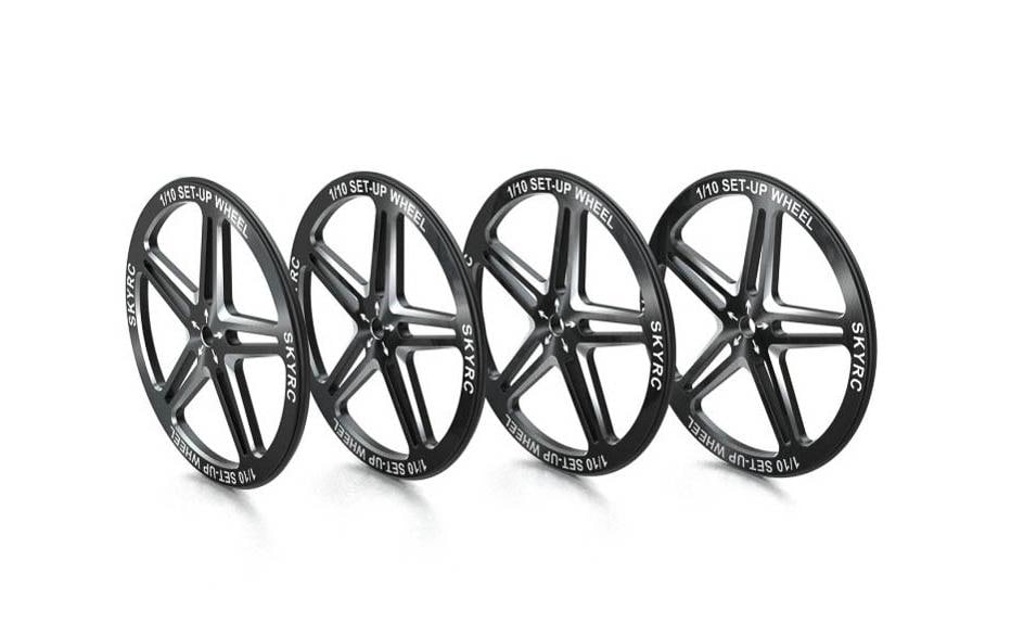 SkyRC Setup Wheel Schwarz für 1:10