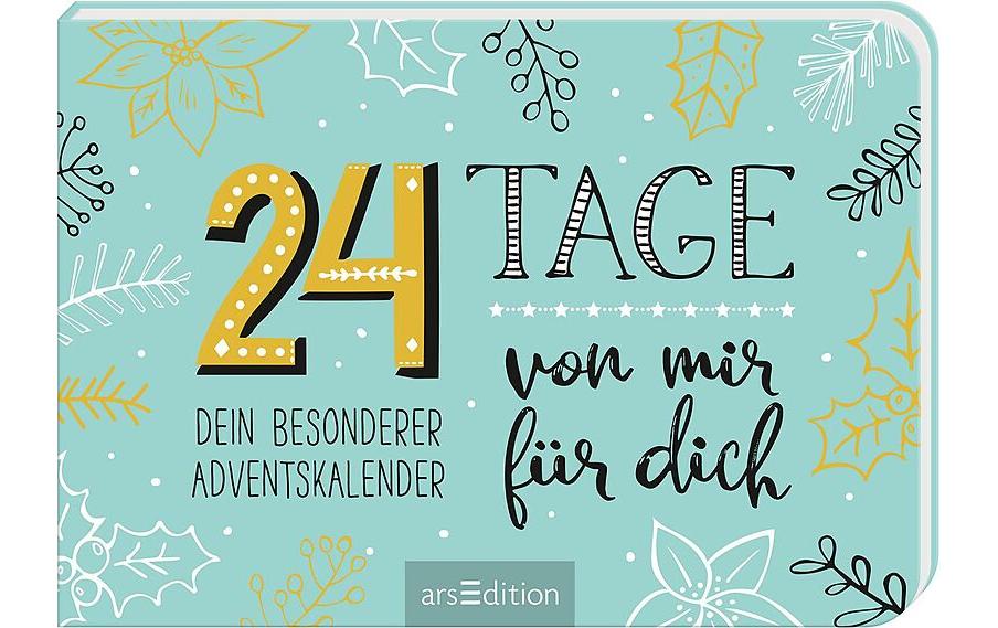 Ars Edition Adventskalender Von mir für dich, Zum Ausfüllen