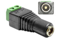 Delock Adapter DC, 5,5 x 2,5mm Buchse Terminalblock, 2 Pin
