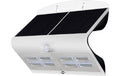 Brennenstuhl Solar-LED-Wandleuchte SOL 800 mit Bewegungsmelder, IP65, weiss