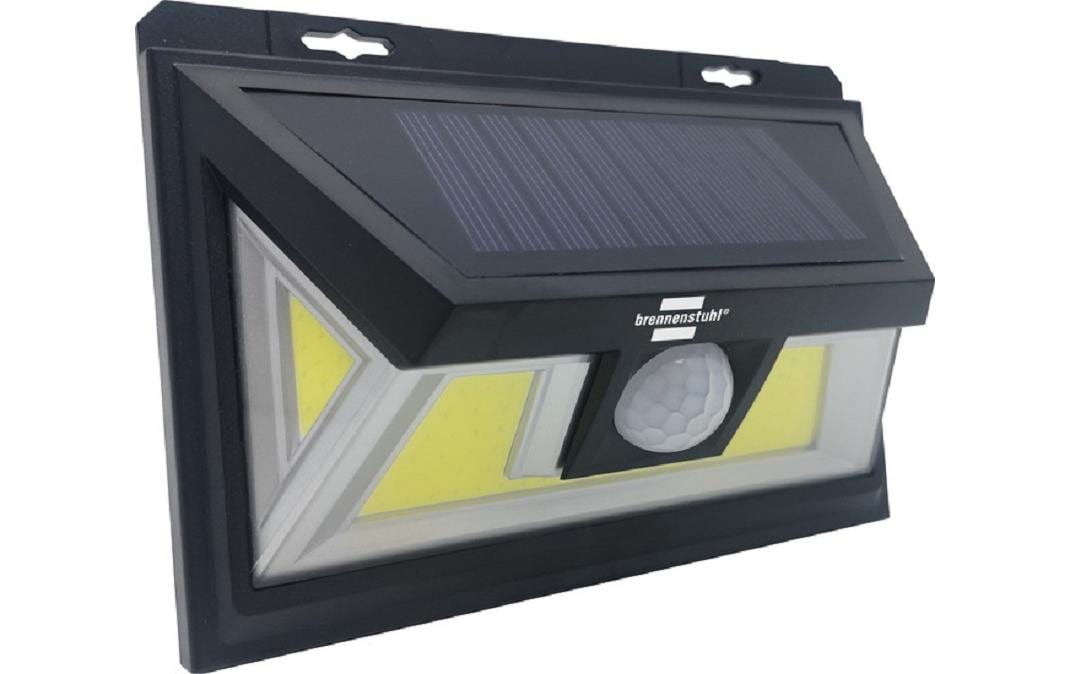 Brennenstuhl Solar-LED-Wandleuchte SOL 400 mit Bewegungsmelder, IP65, sz