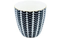 Kadastar Kaffeetasse Metropolitan Leaves 1 Stück, 250ml, 9.2 x 9 x 8.7 cm, Steingut