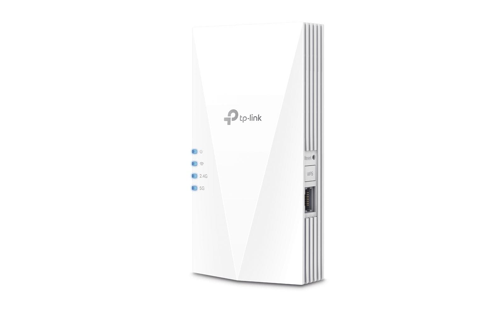TP-Link TL-RE600X: WiFi-6 Repeater 1800 AX, Repeater Taste, int. Antennen